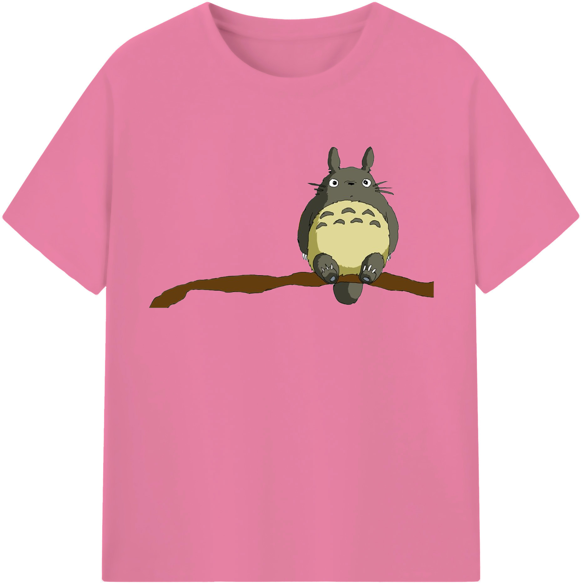 （画像用） となりのトトロ 草壁メイ 草壁サツキ My Neighbor Totoro Satsuki Kusakabe Mei Kusakabe 綿100％半袖Tシャツ（フロントプリント）